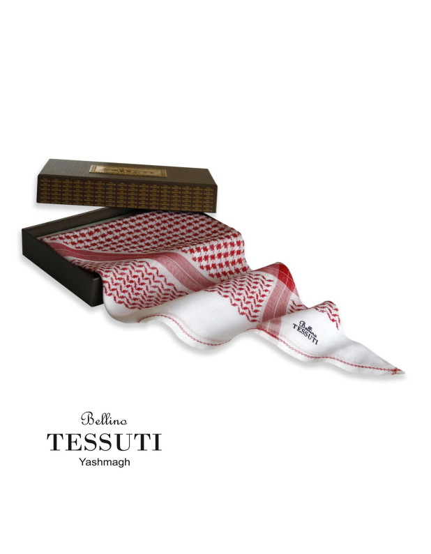 TESSUTI Red Shmagh